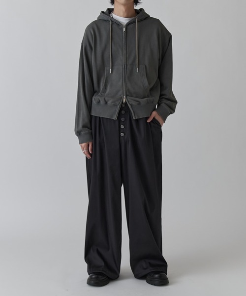 Lui's（ルイス）の「サテンボタンフライイージーパンツ（その他パンツ・メンズ・チャコールグレー/ブラック・FREE）」の11枚目の写真