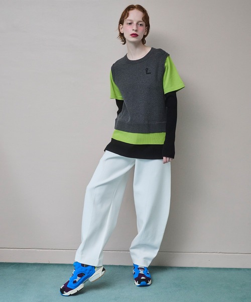 FLASK PATTERN KNIT PT（その他パンツ）｜OMMO（オーエムエムオー）の