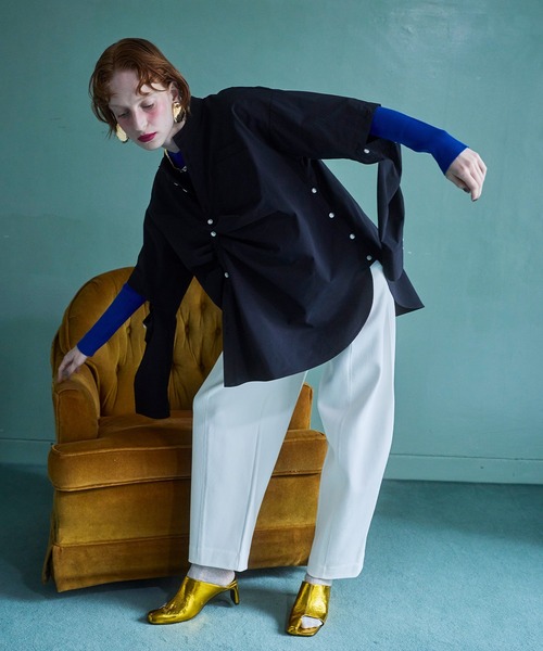 FLASK PATTERN KNIT PT（その他パンツ）｜OMMO（オーエムエムオー）の