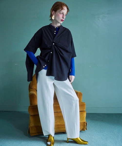 FLASK PATTERN KNIT PT（その他パンツ）｜OMMO（オーエムエムオー）の