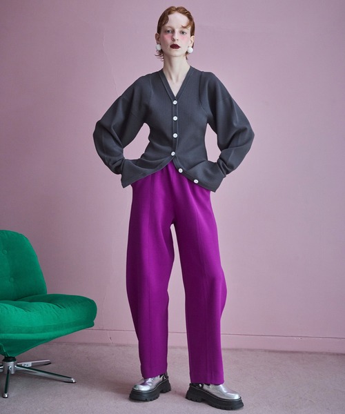 FLASK PATTERN KNIT PT（その他パンツ）｜OMMO（オーエムエムオー）の
