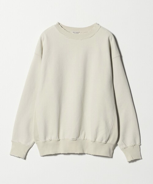 BEAUTY&YOUTH UNITED ARROWS（ビューティーアンドユースユナイテッドアローズ）の「ピーチスキン ダメージ クルーネック スウェット（スウェット・メンズ・レッド/ネイビー/ナチュラル・S/M/L/XL）」の14枚目の写真