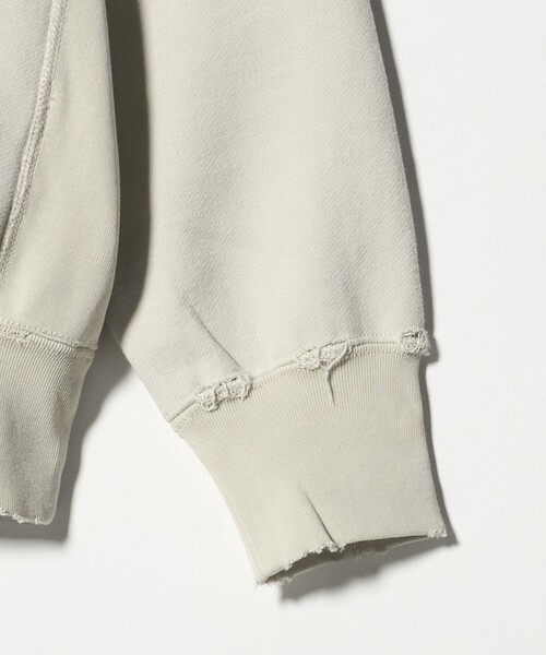 BEAUTY&YOUTH UNITED ARROWS（ビューティーアンドユースユナイテッドアローズ）の「ピーチスキン ダメージ クルーネック スウェット（スウェット・メンズ・レッド/ネイビー/ナチュラル・S/M/L/XL）」の17枚目の写真