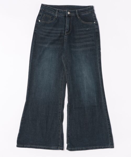 REBALANCE（リバランス）の「ストレッチハイウエストフレアデニム（デニムパンツ・レディース・A・LARGE/MEDIUM/X-LARGE）」の18枚目の写真