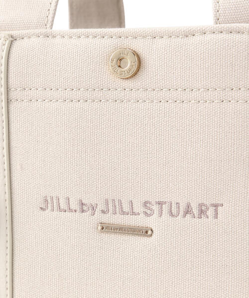 JILL by JILL STUART（ジルバイジルスチュアート）の「【お気に入り登録7,000件超え】フレームフリルトート（トートバッグ・レディース・ブラック/ホワイト系その他/ホワイト/ピンク・FREE）」の7枚目の写真