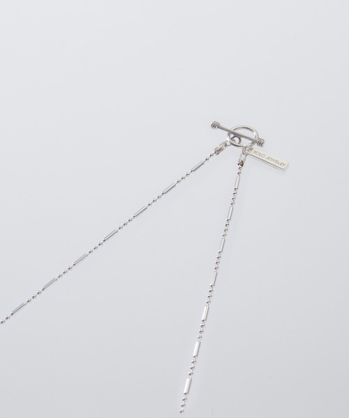 XOLO（ショロ）の「【WEB限定】[XOLO JEWELRY/ショロジュエリー] CYLINDER LINK シルバーネックレス -50cm-（ネックレス・メンズ・シルバー・50）」の2枚目の写真
