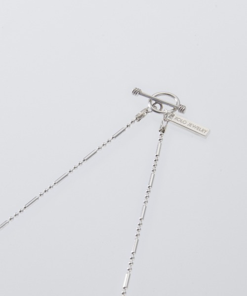 XOLO（ショロ）の「【WEB限定】[XOLO JEWELRY/ショロジュエリー] CYLINDER LINK シルバーネックレス -50cm-（ネックレス・メンズ・シルバー・50）」の3枚目の写真