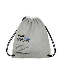 GET IT ON（ゲットイットオン）の「プレイユアウェイ ストリングバッグ_グレー（バックパック/リュック）」