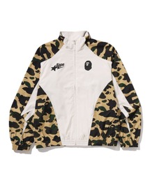 A BATHING APE | 1ST CAMO STAND COLLAR TRACK JACKET(ミリタリージャケット)