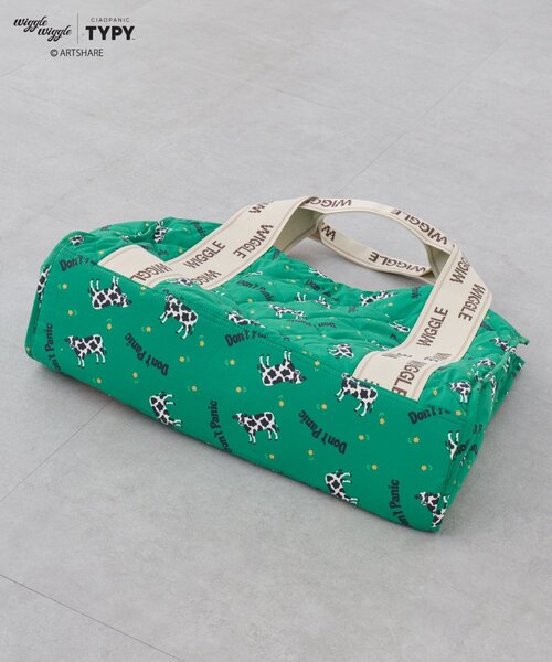 セール】【wiggle wiggle】ジャガードテープマルチウェイトートバッグ