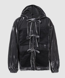 Urig（ウーリッヒ）の「LUST VELVET FRONT RIBBON HOOD JACKET NL（その他アウター）」