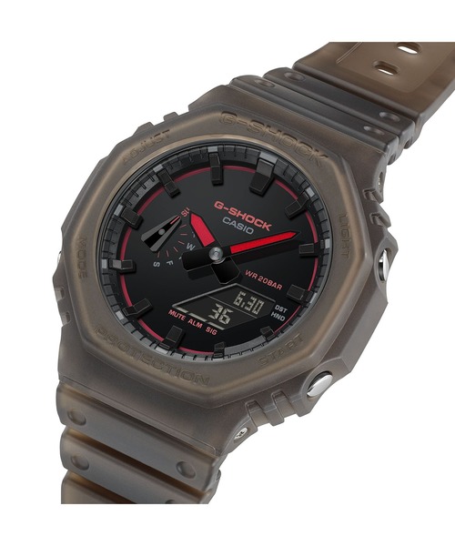 G-SHOCK(ジーショック)の「SMOKE LIGHT / 2100シリーズ / GA-2100K-5AJF / Gショック(アナログ腕時計・メンズ・ダークブラウン・FREE)」の5枚目の写真