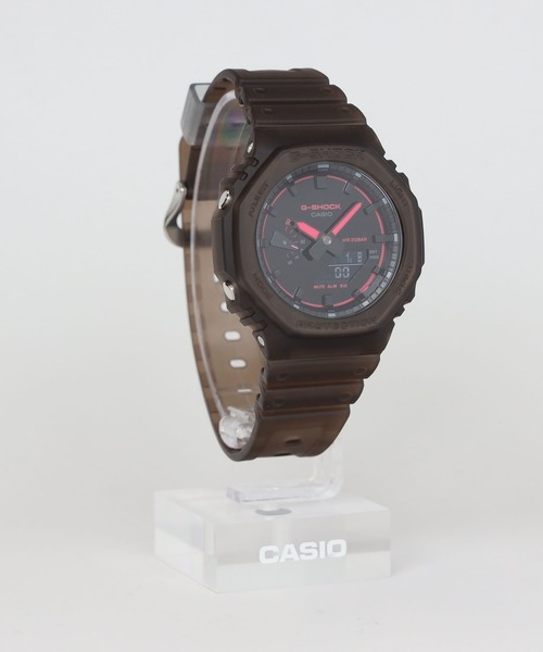 G-SHOCK(ジーショック)の「SMOKE LIGHT / 2100シリーズ / GA-2100K-5AJF / Gショック(アナログ腕時計・メンズ・ダークブラウン・FREE)」の10枚目の写真
