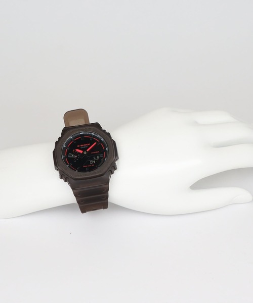 G-SHOCK(ジーショック)の「SMOKE LIGHT / 2100シリーズ / GA-2100K-5AJF / Gショック(アナログ腕時計・メンズ・ダークブラウン・FREE)」の17枚目の写真