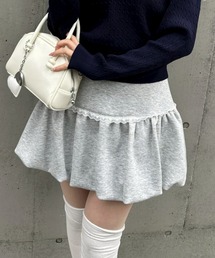 continuer de NICE CLAUP | 【ふんわり感がキュート♡】レースバルーンミニスカート(スカート)