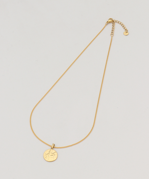 B.C STOCK（ベーセーストック）の「コインネックレス（ネックレス・レディース・ゴールド/シルバー・FREE）」の3枚目の写真
