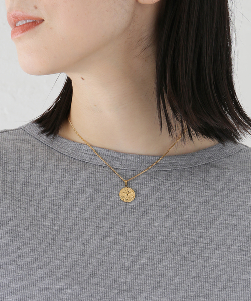 B.C STOCK（ベーセーストック）の「コインネックレス（ネックレス・レディース・ゴールド/シルバー・FREE）」の9枚目の写真