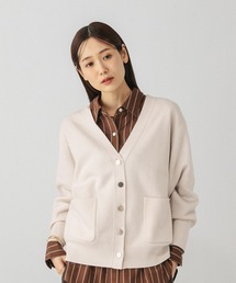 GLOBAL WORK | スウェットライクVネックカーディガン/601629(カーディガン/ボレロ)
