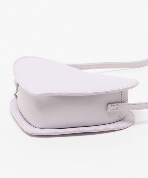 green label relaxing(グリーンレーベルリラクシング)の「ハート ポシェット / 26SS(ショルダーバッグ・キッズ・イエロー/ライラック/ブラック・FREE)」の8枚目の写真