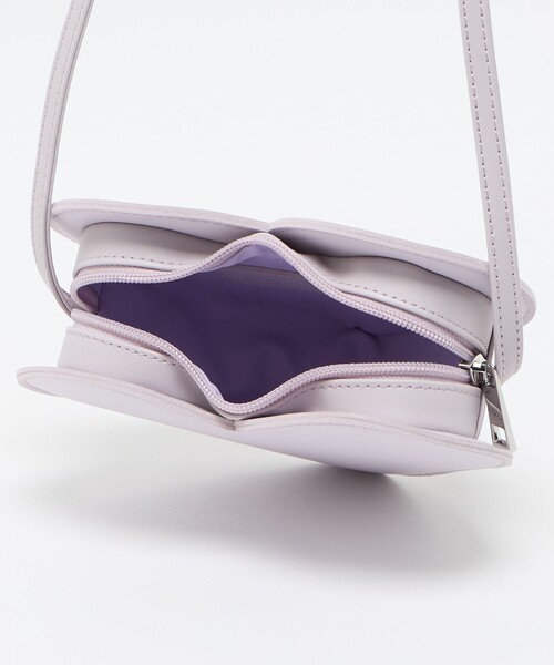 green label relaxing(グリーンレーベルリラクシング)の「ハート ポシェット / 26SS(ショルダーバッグ・キッズ・イエロー/ライラック/ブラック・FREE)」の9枚目の写真