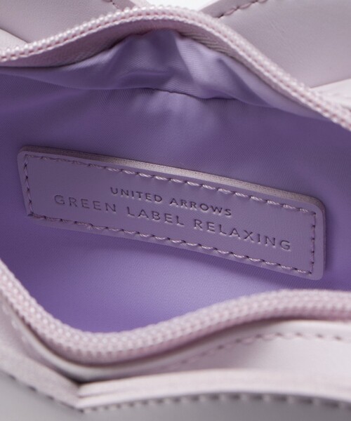 green label relaxing(グリーンレーベルリラクシング)の「ハート ポシェット / 26SS(ショルダーバッグ・キッズ・イエロー/ライラック/ブラック・FREE)」の10枚目の写真