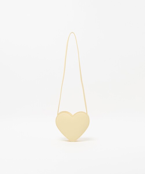 green label relaxing(グリーンレーベルリラクシング)の「ハート ポシェット / 26SS(ショルダーバッグ・キッズ・イエロー/ライラック/ブラック・FREE)」の16枚目の写真