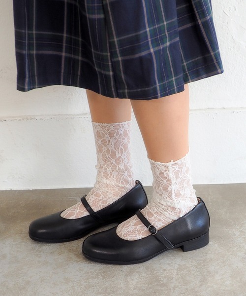 あしながおじさん（アシナガオジサン）の「ストラップシューズ　2810611（パンプス・レディース・ブラック/レッド・24.5cm/24cm/23.5cm/23cm/22.5cm）」の19枚目の写真