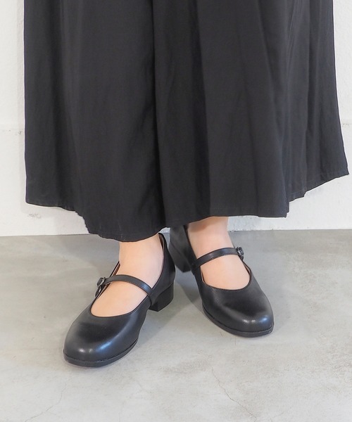 あしながおじさん（アシナガオジサン）の「ストラップシューズ　2810611（パンプス・レディース・ブラック/レッド・24.5cm/24cm/23.5cm/23cm/22.5cm）」の21枚目の写真
