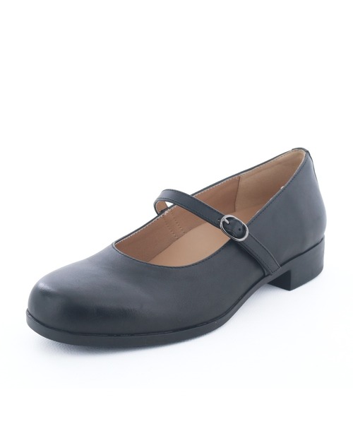 あしながおじさん（アシナガオジサン）の「ストラップシューズ　2810611（パンプス・レディース・ブラック/レッド・24.5cm/24cm/23.5cm/23cm/22.5cm）」の3枚目の写真