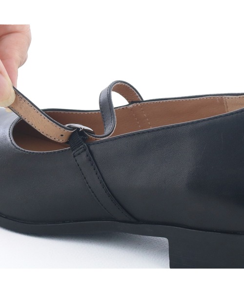 あしながおじさん（アシナガオジサン）の「ストラップシューズ　2810611（パンプス・レディース・ブラック/レッド・24.5cm/24cm/23.5cm/23cm/22.5cm）」の11枚目の写真