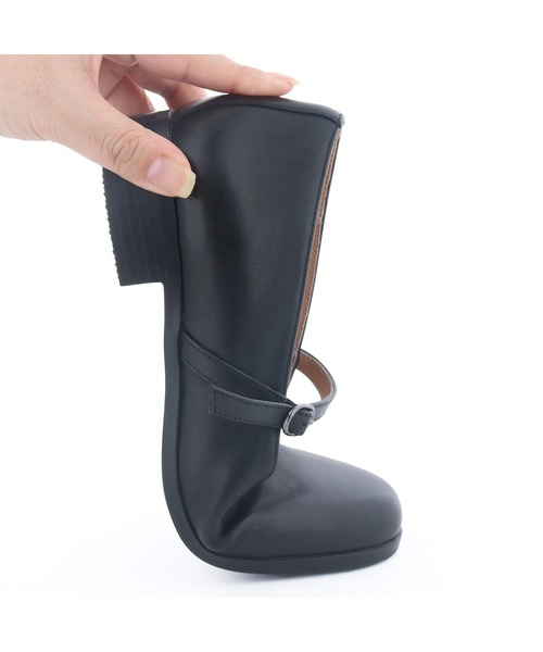 あしながおじさん（アシナガオジサン）の「ストラップシューズ　2810611（パンプス・レディース・ブラック/レッド・24.5cm/24cm/23.5cm/23cm/22.5cm）」の13枚目の写真