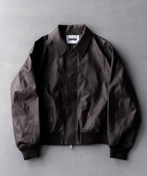 SINSS（シンス）の「Concealed front short zip blouson / コンシールドフロントショートジップブルゾン（ブルゾン）」