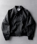 SINSS（シンス）の「Concealed front short zip blouson / コンシールドフロントショートジップブルゾン（ブルゾン・LARGE）」