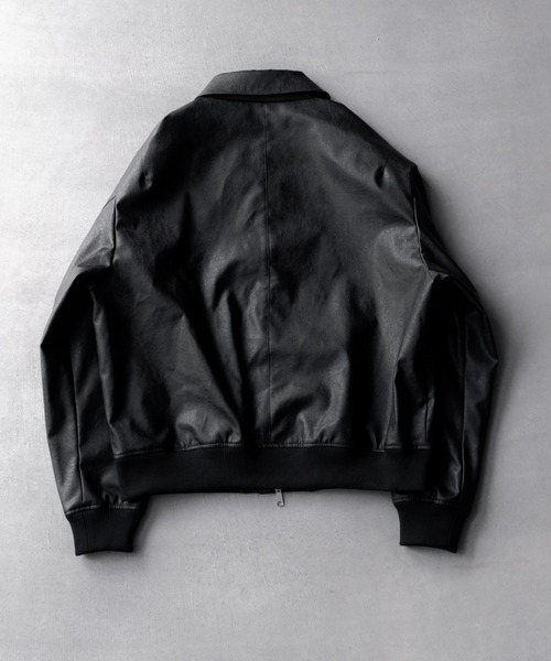 SINSS レザーブルゾン A2 short flight jacket / A2ショートフライトジャケット（ブルゾン