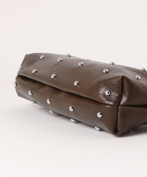 WESTSEA（ウエストシー）の「フェイクレザー スタッズ付 ショルダーバッグ 2way（ショルダーバッグ・レディース・ブラウン/オフホワイト/ブラック・FREE）」の20枚目の写真