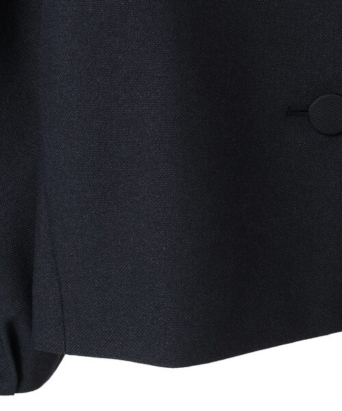 Tiara（ティアラ）の「ボリュームスリーブジャケット（ノーカラージャケット・レディース・ブラック・2）」の15枚目の写真