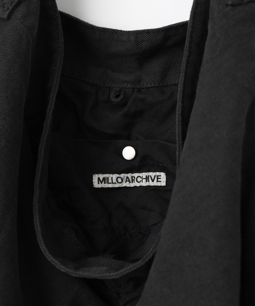Millo Archive（ミロ アーカイブ）の「デニムローシャーリングバッグ [フェードブラック]（ショルダーバッグ・メンズ・その他・ONE SIZE）」の6枚目の写真