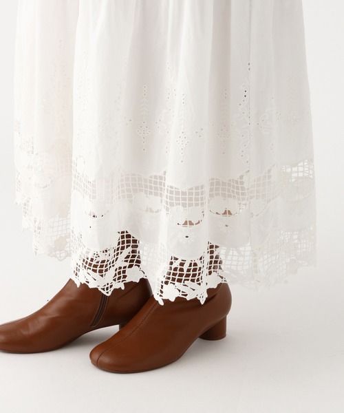 Elura(エルーラ)の「レースロングスカート/655738(スカート・レディース・ホワイト/ブラック・FREE)」の22枚目の写真