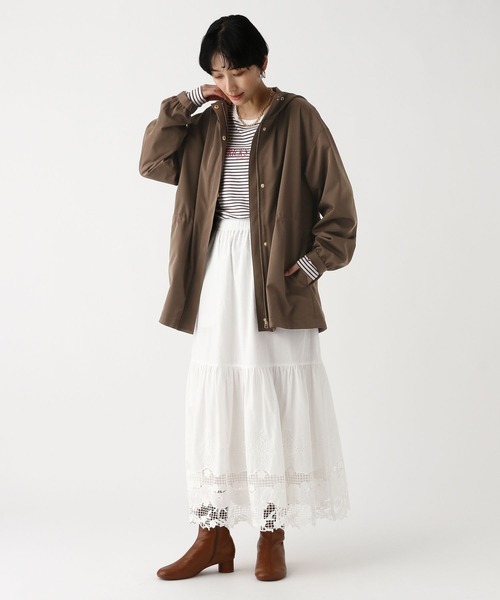 Elura(エルーラ)の「レースロングスカート/655738(スカート・レディース・ホワイト/ブラック・FREE)」の9枚目の写真