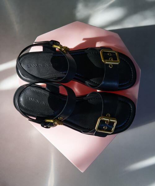 レザーベルトサンダル（サンダル）｜LANVIN en Bleu（ランバンオン