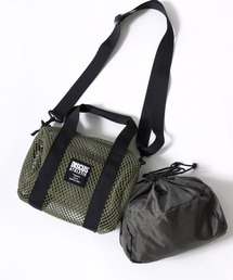 DISCUS ATHLETIC（ディスカス　アスレチック）の「DISCUS ATHLETIC（ディスカスアスレチック）メッシュ2WAYロールボストンバッグ/巾着付き/ショルダー・ハンド対応/ユニセックス（ボストンバッグ）」