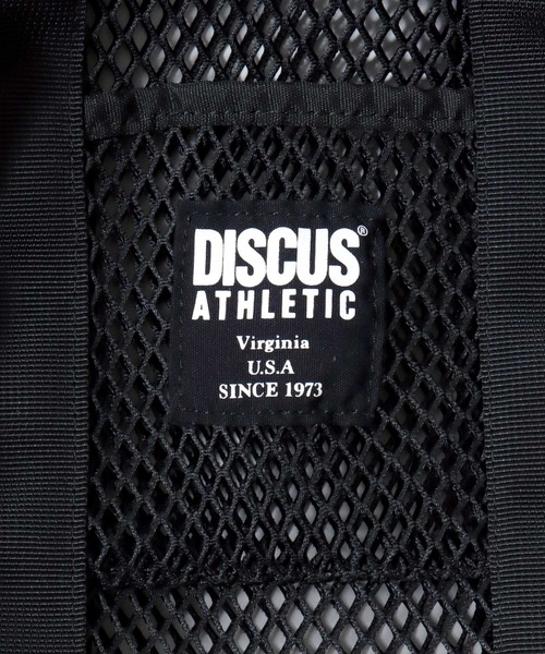 DISCUS ATHLETIC(ディスカス アスレチック)の「DISCUS ATHLETIC(ディスカスアスレチック)メッシュ2WAYロールボストンバッグ/巾着付き/ショルダー・ハンド対応/ユニセックス(ショルダーバッグ・レディース・ブラック/パープル/ダークグレー/ブルー/カーキ・FREE)」の10枚目の写真