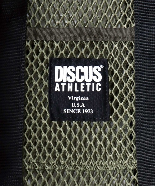 DISCUS ATHLETIC(ディスカス アスレチック)の「DISCUS ATHLETIC(ディスカスアスレチック)メッシュ2WAYロールボストンバッグ/巾着付き/ショルダー・ハンド対応/ユニセックス(ショルダーバッグ・レディース・ブラック/パープル/ダークグレー/ブルー/カーキ・FREE)」の18枚目の写真