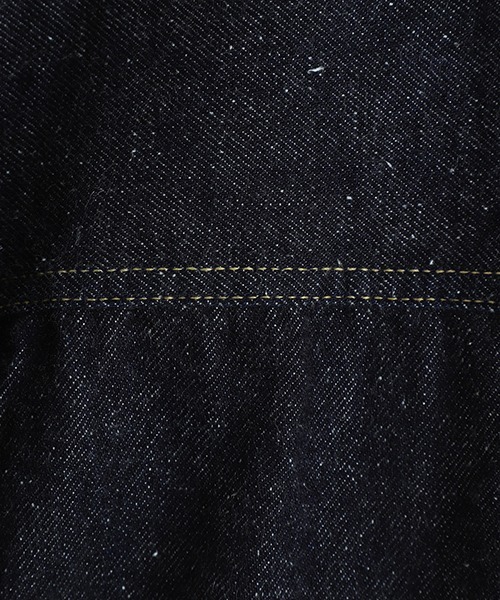 GOLD（ゴールド）の「GOLD / ゴールド：RECYCLED SUVIN COTTON YARAN 11.5oz DENIM BLOUSE WWⅡ MODEL：26A-GL15860N[MUS]（デニムジャケット・メンズ・ノンウォッシュ・M）」の17枚目の写真