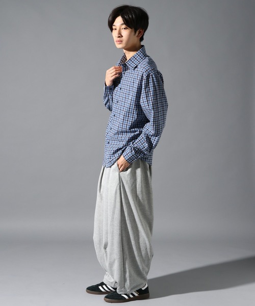 LAND MUSEUM(ランドミュージアム)の「LAND MUSEUM/チェックチョーカー長袖シャツ(シャツ/ブラウス・メンズ・ブラック/ネイビー・LARGE/MEDIUM)」の13枚目の写真