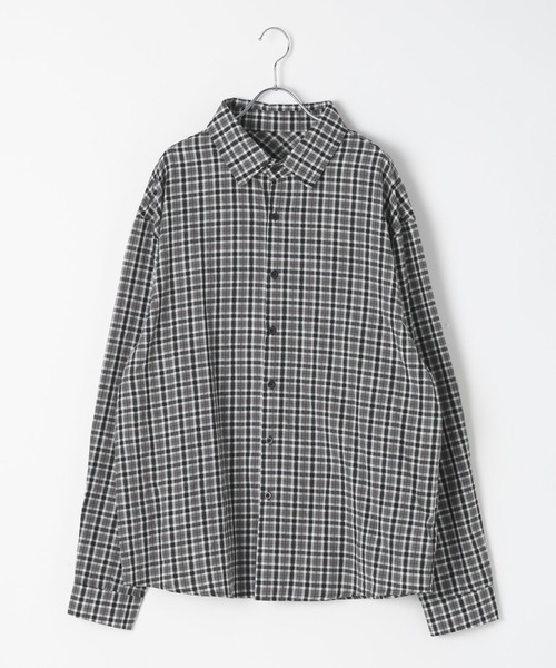 LAND MUSEUM(ランドミュージアム)の「LAND MUSEUM/チェックチョーカー長袖シャツ(シャツ/ブラウス・メンズ・ブラック/ネイビー・LARGE/MEDIUM)」の19枚目の写真