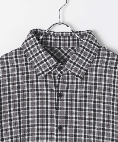 LAND MUSEUM(ランドミュージアム)の「LAND MUSEUM/チェックチョーカー長袖シャツ(シャツ/ブラウス・メンズ・ブラック/ネイビー・LARGE/MEDIUM)」の21枚目の写真