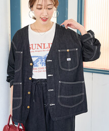 FREAK'S STORE | 限定展開 Lee × FREAK'S STORE/リー 別注 ノーカラー ジャケット(デニムジャケット)