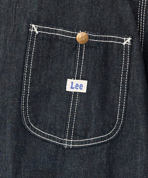 限定展開 Lee × FREAK'S STORE/リー 別注 ノーカラー ジャケット