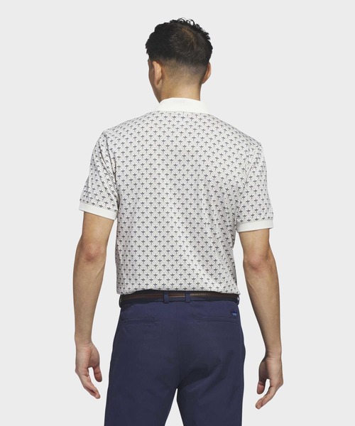 adidas(アディダス)の「オリジナルス オールオーバー トレフォイル ポロ【adidas Golf/アディダスゴルフ】(ポロシャツ・メンズ・ブルー/ホワイト系その他/ホワイト/グリーン・X-LARGE/LARGE/MEDIUM/SMALL/3XL/XX-LARGE)」の9枚目の写真